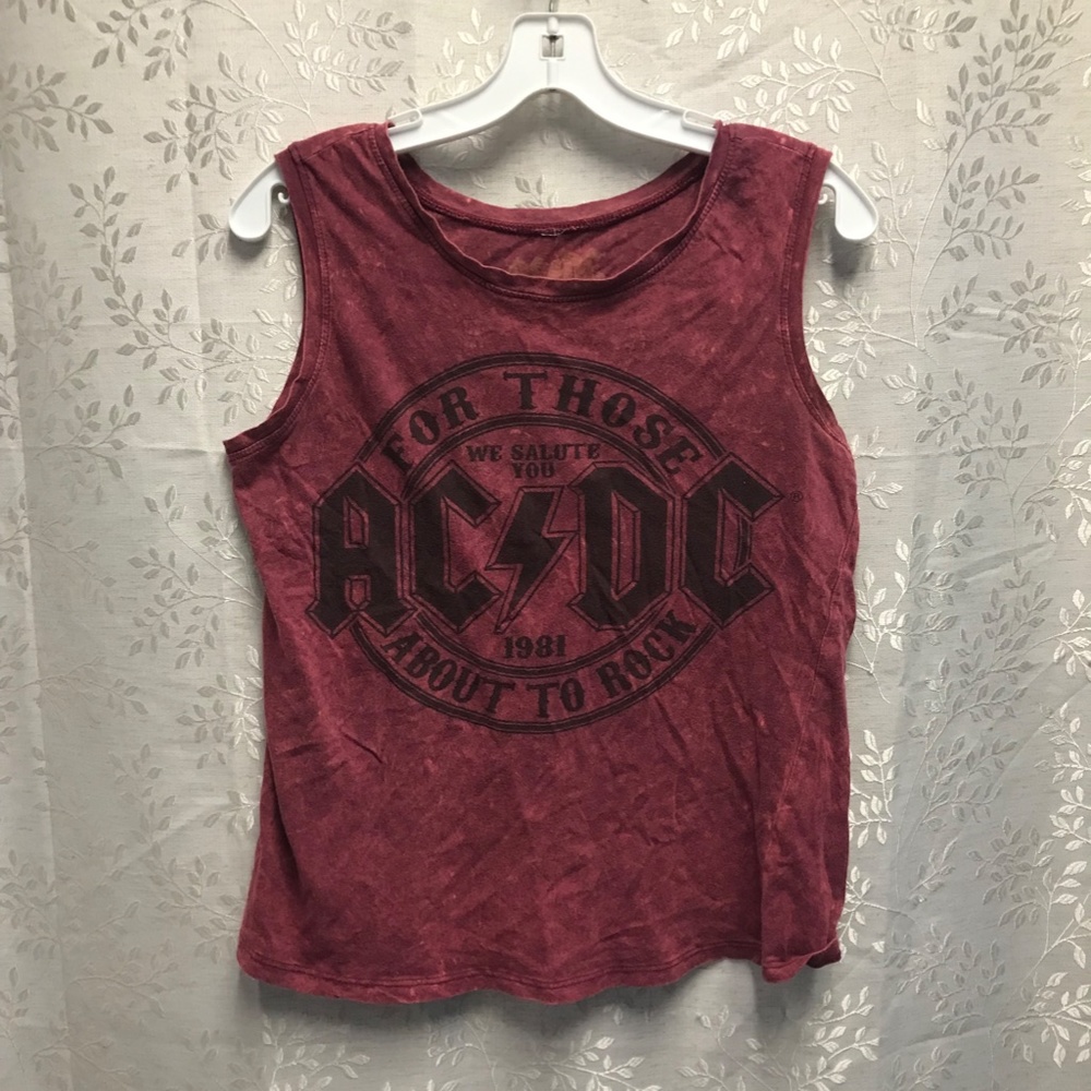 AC / DC Rock and Roll Tank Top